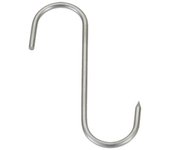 EDM Gancho Carnicero Inox 18/8 140x5mm - Acero Inoxidable - EDM - 85975 Gancho carnicero Recambios y Accesorios Tornillos Ganchos