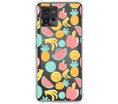 Funda Silicona Antigolpes para Motorola Moto G72 4G diseño Frutas 02 Dibujos