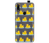 Tumundosmartphone Funda Gel Transparente para Huawei P Smart Z diseño Pato Dibujos