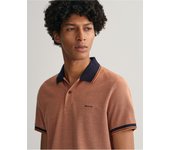GANT POLO GANT OXFORD SS PIQUE SALMON