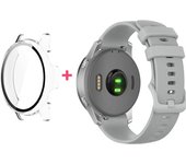 YIFILM Silicone Watchband+PC Case For Garmin Active 5 Wristband Bracelet Garmin Vivoactive 5F Orerunner 965