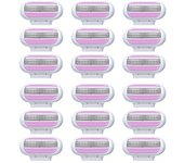 Women Safety Razor Blades Face/ Leg/ Armpit/ Bikini Beauty Hair Removal Shaving Compatible Venus Shaver
