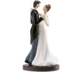Disok Figura Pastel Novios Romántico Tarta Nupcial Boda 16 Cm