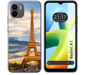 Funda Silicona para Xiaomi Redmi A1 diseño Paris Dibujos