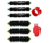 MIRTUX Kit Especial para Roomba serie 500: 3 Kit de cepillos centrales y 2 herramientas de limpieza