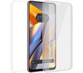 Funda Doble Transparente Pc + Tpu Full Body 360 para Xiaomi POCO M5s