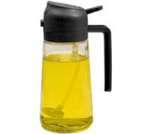 Botella pulverizadora de Aceite de Oliva de 450 mL/16 oz, Jase PULVERIZADOR DE Aceite de Cocina Para freidora, hornear, Azar