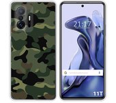 Funda Silicona para Xiaomi 11T 5G / 11T Pro 5G diseño Camuflaje Dibujos