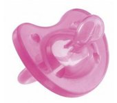 CHICCO CHUPETE SILICONA PHYSIO SOFT ANATOMICO 6-16 M ROSA