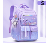 MoChila Escolar Impermeable Para Niñas Con Colgantes De Conejo Y Lazo Principal Mochila Ortopédica Para Niños Estilo Kawaii
