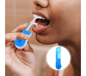 Floss Holder Clean pick Replacement Floss Rack Holder with 30 Meters Floss for Clean Care ( Blue )
