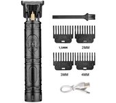 T9 Portable Vintage Hair Trimmer - USB Fast Charging Cordless Barber Clipper for Men's Beard Grooming  Hair Cutting Machine