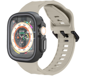 Silicone Sport Strap+Case for Apple Watch 9 8 7 6 SE 5 Ultra 2 Belt Bracelet Iwatch Series 49mm 45mm 41mm 44mm Protective Cover
