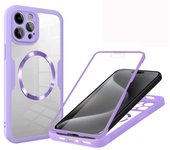 360 Full Protection Screen Protection Clear Case For Samsung Galaxy S24 S23 Ultra S22 Plus S21FE S23FE Car Mount Magnetic Cover