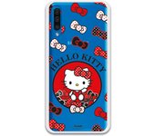 Funda original compatible con Samsung Galaxy A50 - A50s - A30s - Hello Kitty Lazitos de Colores