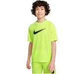 Camiseta Nike Dri-Fit Multi+ Para Niño En Color Flu