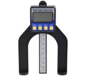 Digital Depth Gauge  Height Gauge with LCD Display Woodworking Tool for Router