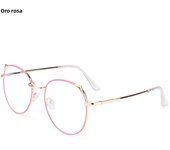 Trendy Office Anti Blue Light Glasses for Women Cute Cat Ears Eyewear Blue Rays Blocking Eyewear Classic Metal Frame Eyeglasses