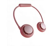 Ventilador de Cuello portátil recargable, mini ventilador USB, refrigerador de Aire