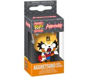 Llavero Pocket POP Aggretsuko - Aggretsuko with GuitarFigura  Coleccionable - Idea de Regalo- Mercancia Oficial - Juguetes para Niños y Adultos - Movies Fans - Muñeco para Coleccionistas y Exposición