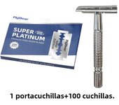 Classic Razor Handle Razor Holder Men 'S Shaving Face Razor Blades Shaving Machin Safety Stainless Steel For Men Barber Straight