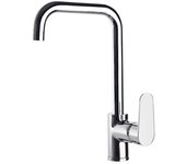 Ramon Soler Grifo de Lavabo Monomando Cromado con Sistema C2 de Ahorro de Agua Serie Alexia
