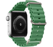 Silicone Strap For watch band 44mm 40mm 49mm 45mm 41mm 38mm accessorie correa bracelet iWatch Ultra 2 series 7 6 5 se 8 9