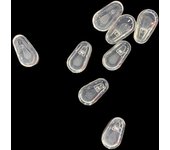 5Pairs Eyeglasses Push In Silicone Air Chamber Nose Pad Super Soft Silicone Nose Pads For Optical Eyewear