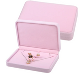 Pink Velvet Jewelry Box Ring Earrings Storage Necklace Bracelet Pendant Storage Box Jewelry Storage Box Jewelry Gift Box
