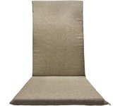 Your Craftsman Design-Algodón para Silla de Playa de Jardín de loneta Lisa 120x50x3,5 cm - Colchoneta para tumbona fabricada en Italia