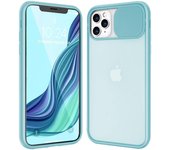 FAMZ Carcasa Iphone 11 Pro Max Azul Deslizante