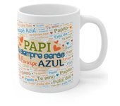 PAPA PADRE ,DIA DEL PADRE TAZA,te quiero  PARA EL MEJOR HOMBRE ,AMIGO,DIA DEL PADRE, REGALO TAZA ORIGINAL ADA+Y+SUS+DETALLES