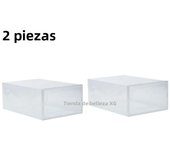 1/6PCS Foldable Transparent Shoes Case Storage Box Thickened Drawer Case Shoe Boxes Stackable Box Shoe Organizer Dustproof