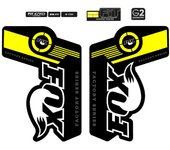 Pegatinas compatibles con horquilla bici Fox G2 Geometry factory series 29''