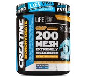 LIFE PRO NUTRITION CREATINE MONOHYDRATE 300G - Creatina Micronizada - Potencia y Fuerza Muscular - Sin Sabor