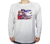 MERCHANDMANIA CAMISETA MANGA LARGA Unnamed Memory isekai magia bruja anime serie tshirt