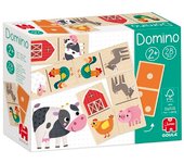 GOULA JUEGO DE MESA DOMINO GRANJA DOMINOS
