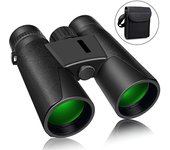Prismáticos compactos de alta potencia 12x42 para adultos que buscan observar aves, Upworld HD