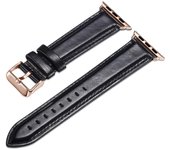 Leather strap for apple watch band 4/5/6/7/8/9 45mm for Apple Watch 42mm 40mm replacement bracelet for iwatch Ultra49mm