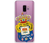 Funda original compatible con Samsung Galaxy S9 Plus - Las Palmas Escudo sobre fondo Transparente