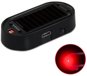 Strobe Signal Security System, Flashing Warning LED Lights, Alarm Lights, Solar Analogue, Counterfeit Anti-theft Warni