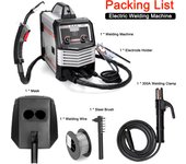 Máquina de soldadura 4 en 1 MIG MMA MAG TIG-160C soldador inversor IGBT alimentación automática de cables soldador eléctrico multifunción con escudo de Gas