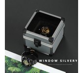1/3/5 Slots Aluminum Suitcase Case Display Storage Box Watch Storage Box Case Watch Bracket Clock Watch Clock Box Tool Box