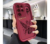 Tinker Bell For Samsung S20 S21 S22 S23 S24 FE Plus Ultra 5G Note 20 Ultra Eyes Ladder Phone Case
