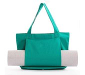 Bolsa de yoga (verde), Esterilla de yoga Grande, Bolsa de yoga, Bolsa de Transporte plegable, Bolsa de Transporte, Bolsa de deporte, Bolsa de viaje, Bolsa de viaje
