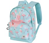 Oh My Pop Ice Flamingo FAN HS Backpack 2.2, Turquoise