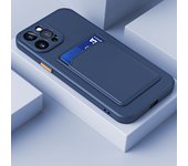 Card Bag Silicon Cover for iPhone 15 11 12 13 14 Pro Max XS X XR Wallet Cases for iPhone 15 14 Plus 12 13 Mini Shockproof Funda