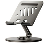 360 Tablet Desk Mobile Phone Holder Stand Foldable Lazy Bracket Adjustable Alloy Aluminum Desktop Mount For iPhone iPad Samsung