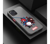 Marvel Anime Spiderman For OPPO Find X5 X3 Neo F21S F21 K10 Pro Lite TPU Shockproof Frosted Translucent Phone Case