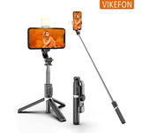 Portable 41 Inch Selfie Stick Phone Tripod with Wireless Remote Extendable Tripod Stand 360 Rotation For iPhone Samsung Xiaomi